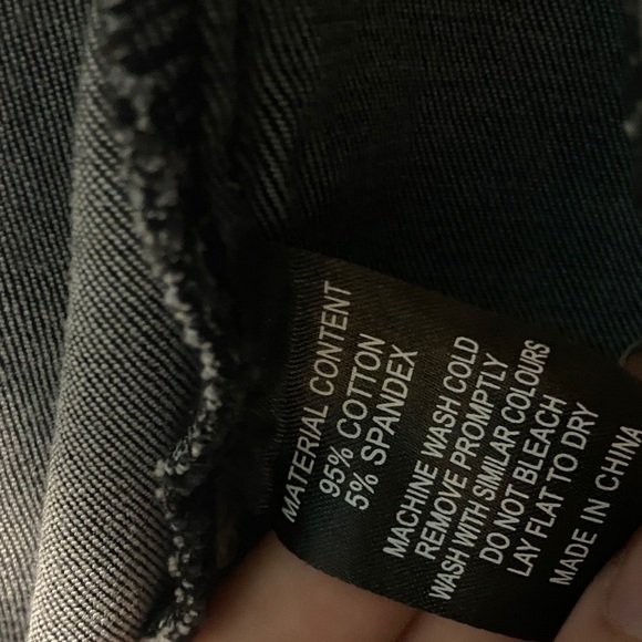 Sourpuss Black Denim Vest - Picture 3 of 5